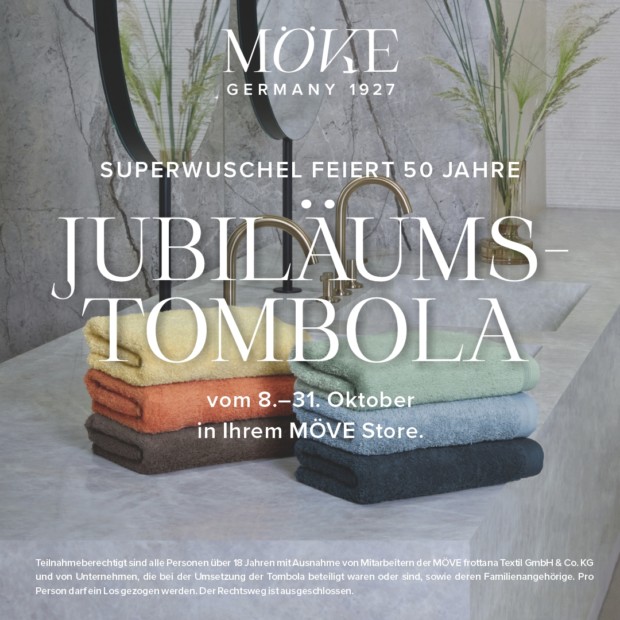Möve Superwuschel Jubiläums Tombola