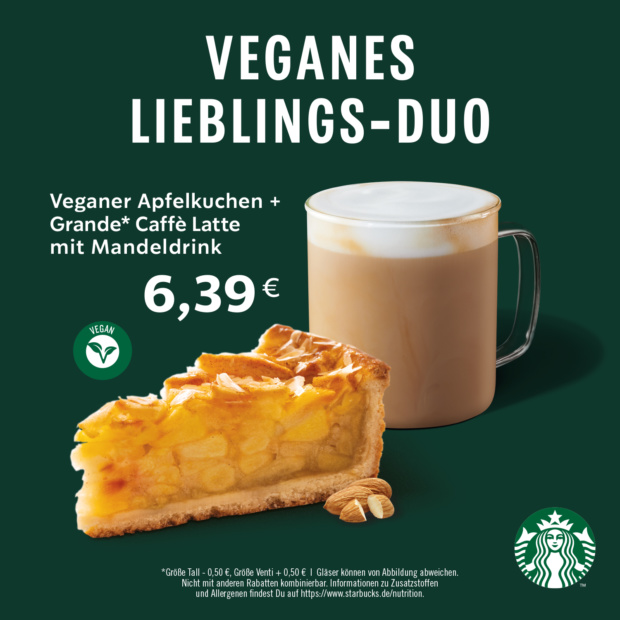 Starbucks veganes Lieblings-Duo