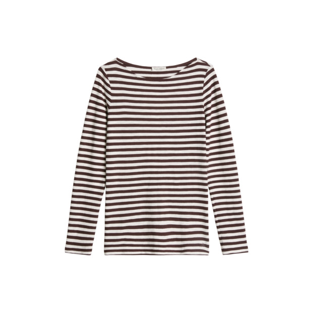 Damen Longsleeve gestreift 