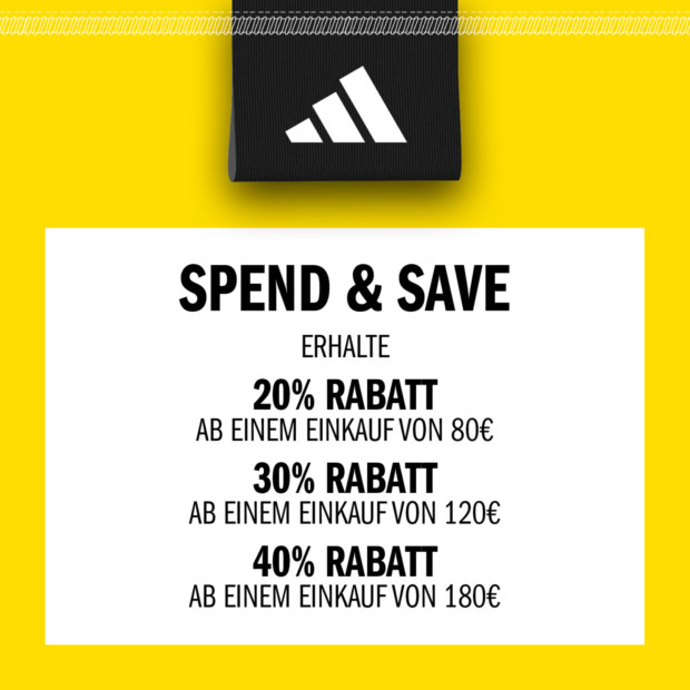 Adidas 40% zusätzlich ab 180€