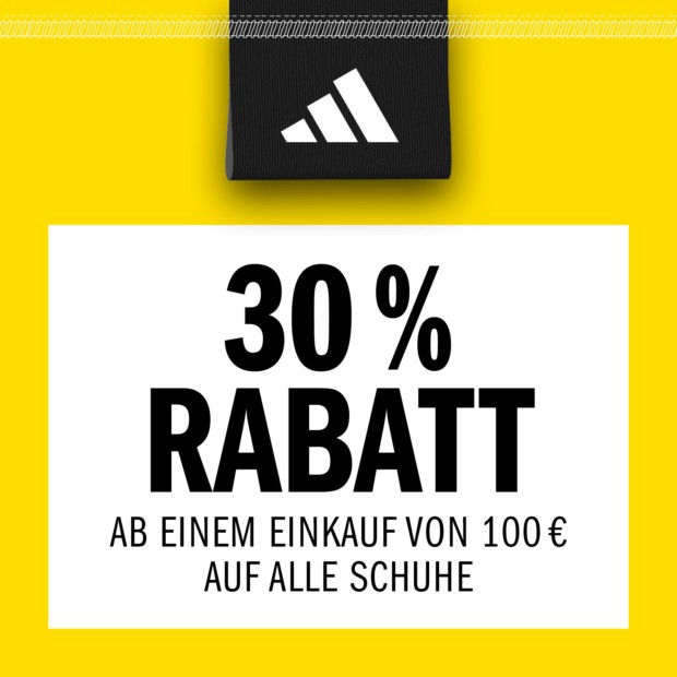 Adidas 30% zusätzlich ab 100€ auf Schuhe