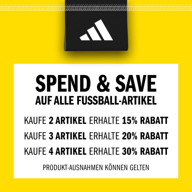 Adidas Fussball Aktion 30% ab 4 Artikeln