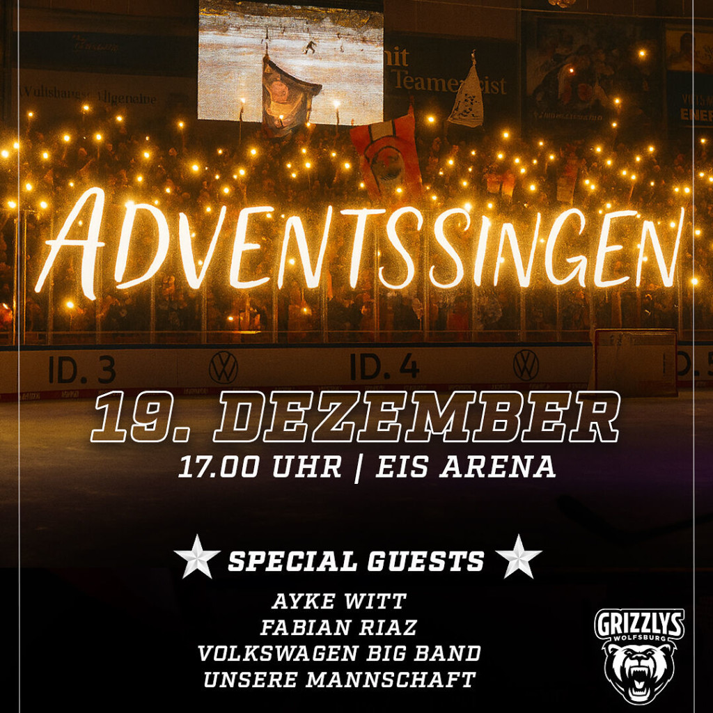 Adventssingen in der Eisarena Wolfsburg