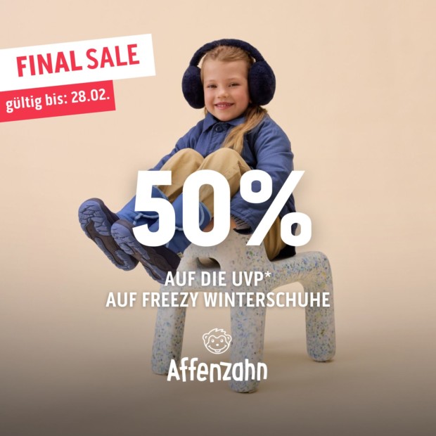Affenzahn 50% auf die UVP auf Freezy Winterschuhe FS 26 (A)
