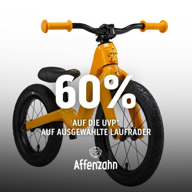 Affenzahn bis zu 60% auf ausgewählte Laufräder (A)