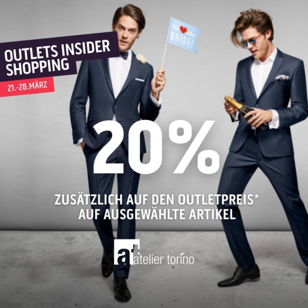 Atelier Torino 20% auf ausgewählte Artikel - OIS26 (A)