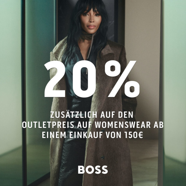 BOSS 20% auf Womenswear ab 150€