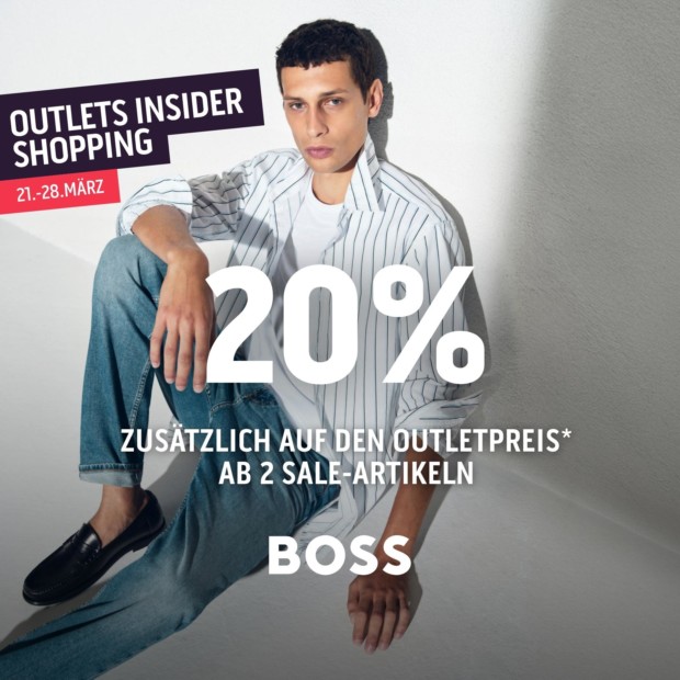 Boss 20% zusätzlich ab 2 reduzierten Artikeln - OIS26 (A)