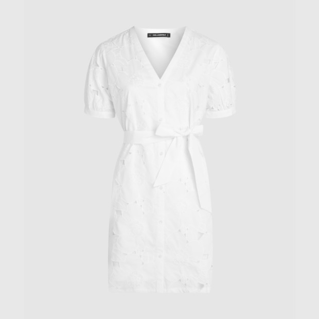 Kleid mit Stickerei