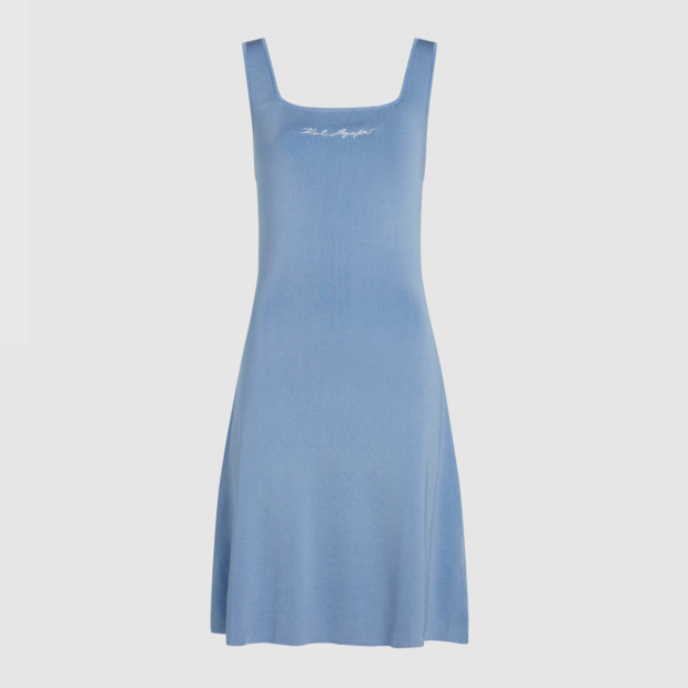 Kleid mit Karree-Ausschnitt