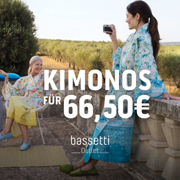 Bassetti Kimonos für 66,50€ (A)