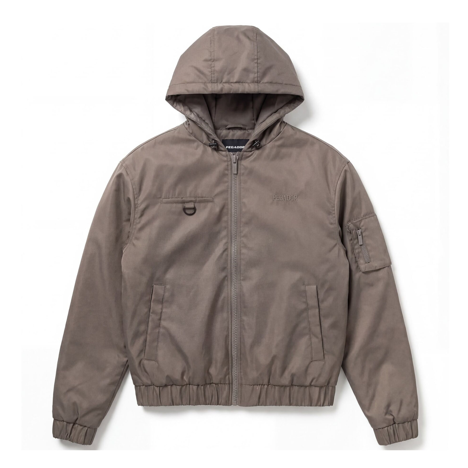 Pegador Bensliey Bomber Jacket Dust Brown (A) | Designer Outlets ...
