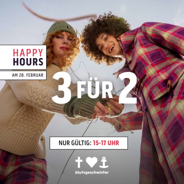 Blutsgeschwister 3 für 2 Aktion - Happy Hours (A)