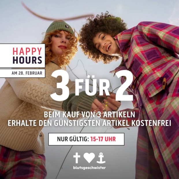 Blutsgeschwister 1. Artikel gratis ab 3 Artikeln - Happy Hours (A)