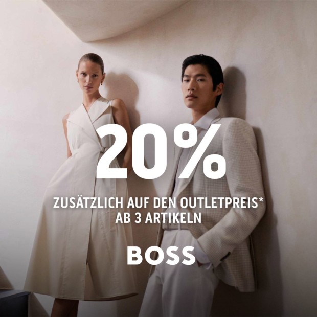 Boss 20% zusätzlich ab 3 Artikeln - VOS (A)