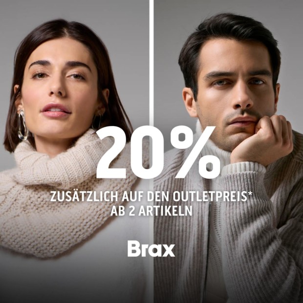 Brax 20% zusätzlich ab 2 Artikeln (A)
