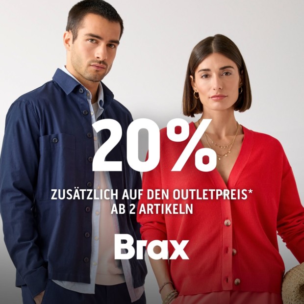 Brax 20% zusätzlich ab 2 Artikeln (A)