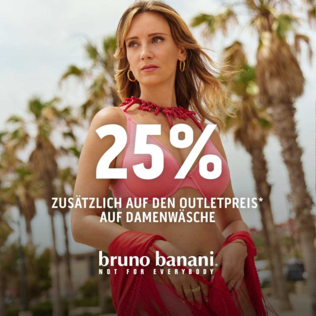 Bruno Banani 25% auf Damenwäsche - Womens Week