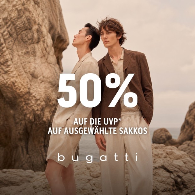 Bugatti 50% auf die UVP auf ausgewählte Sakkos (A)