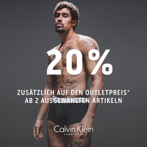 Calvin Klein Underwear 20% ab 2 Artikeln