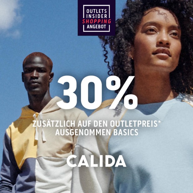 Calida 30% zusätzlich - OIS