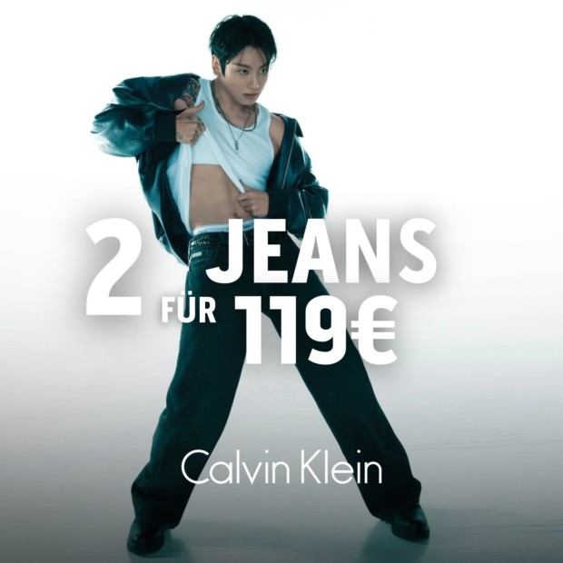 Calvin Klein 2 Jeanshosen für 119€ (A)