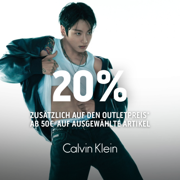 Calvin Klein 20% ab 50€ für Member (A)