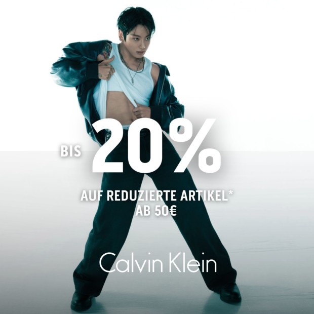 Calvin Klein 20% zusätzlich auf Sale Artikel - Summer Sale