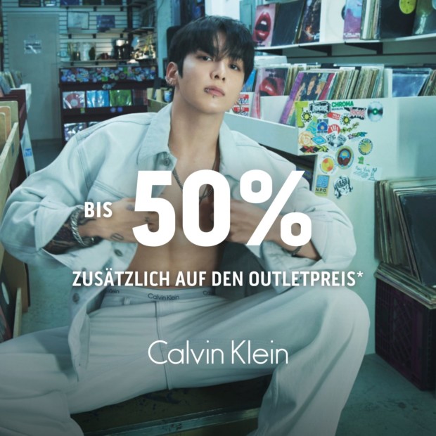 Calvin Klein Summer Sale bis zu 50% zusätzlich auf den Outletpreis (A)