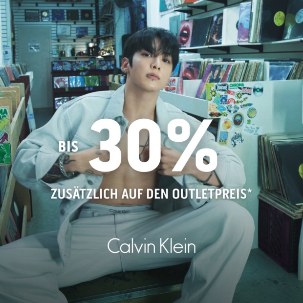 Calvin Klein bis zu 30% zusätzlich auf den Outletpreis (A)