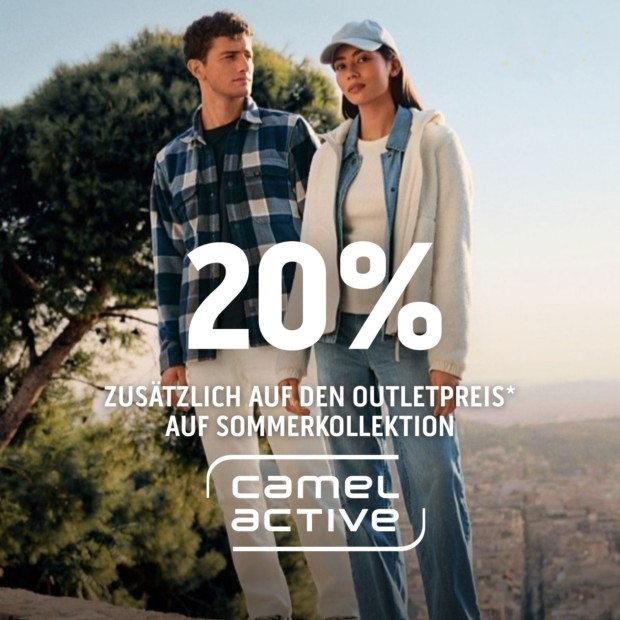 Camel Active 20% zusätzlich auf Sommerkollektion - Summer Sale (A)