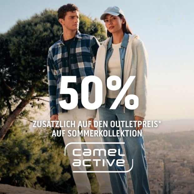 Camel Active 50% zusätzlich auf die Sommerkollektion Summer Sale (A)