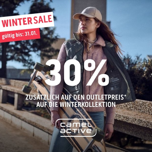 Camel Active 30% auf die Winterkollektion (A)