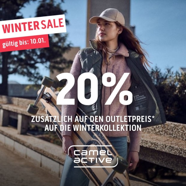 Camel Active 20% auf die Winterkollektion WS26 (A)