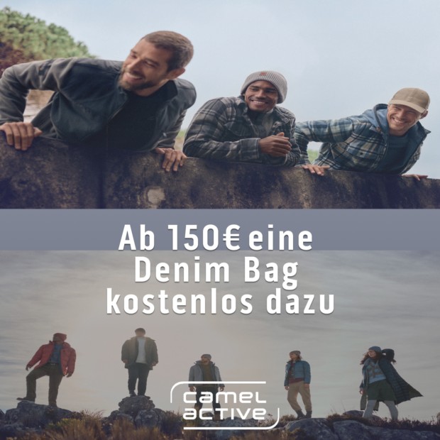 Camel Active Gratis Denim Bag ab 150€ - Sportwoche4