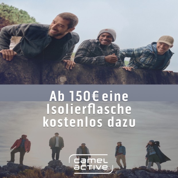 Camel Active Gratis Isolierflasche ab 150€ - Sportwoche 1