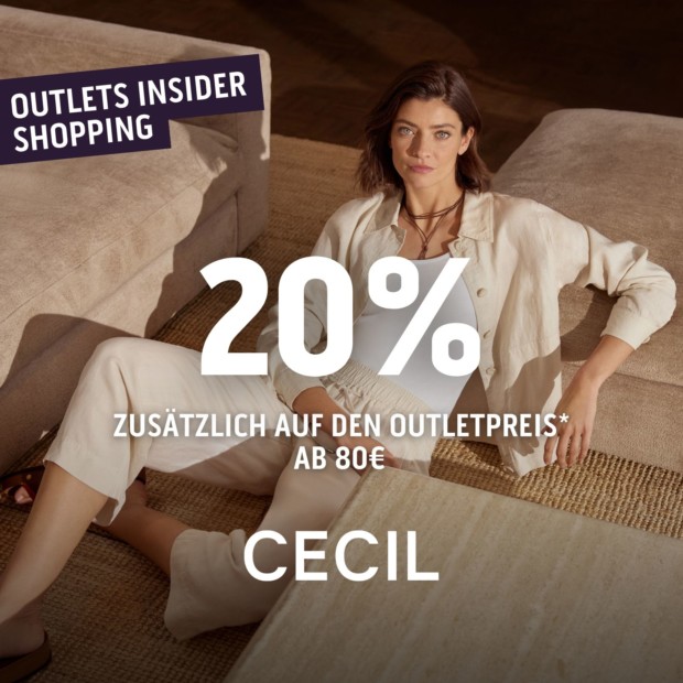 Cecil 20% ab 80€ - OIS (A)
