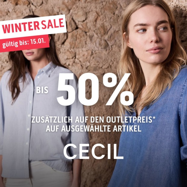 Cecil bis zu 50% - WinterSale (A) WS 26