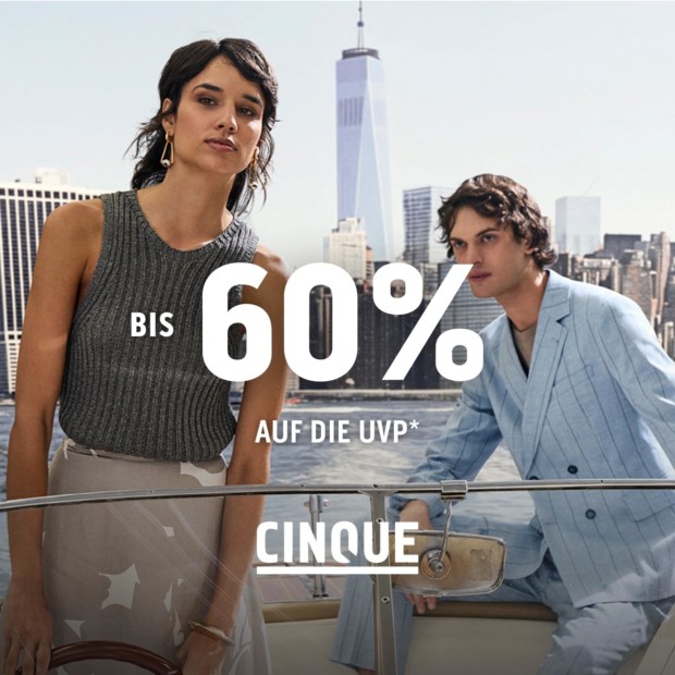 Cinque bis zu 60% - Summer Sale (A)