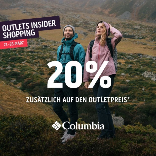 Columbia 20% zusätzlich auf den Outletpreis - OIS26 (A)