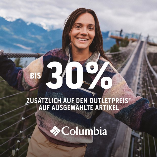 Columbia bis zu 30% auf ausgewählte Artikel (A)