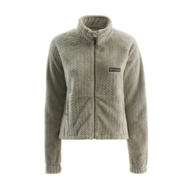 Damen Crop Fleecejacke