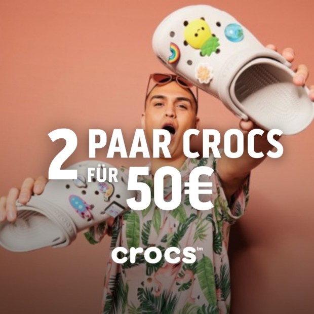 Crocs Mix & Match Kaufe 2 Paar Crocs für 50€ (A)