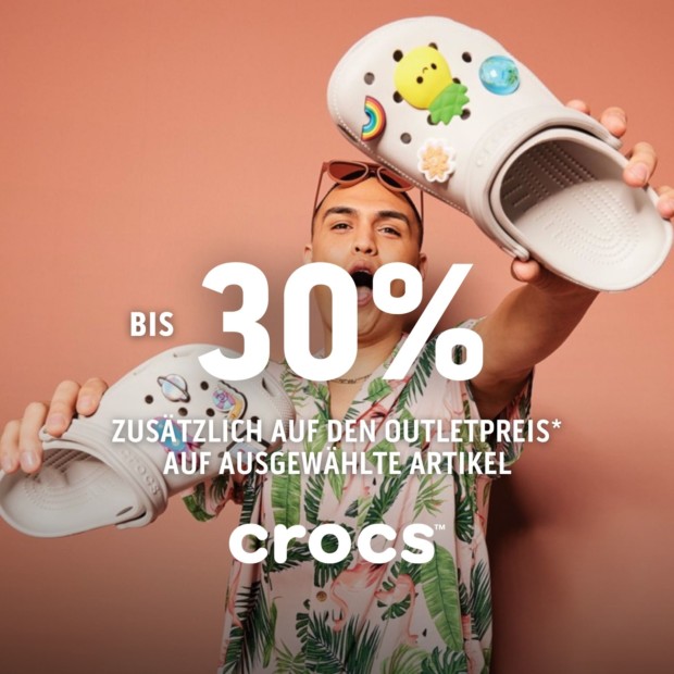 Crocs bis zu 30% auf ausgewählte Artikel - Summer Sale (A)