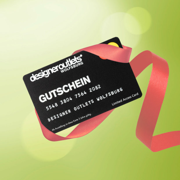 DOW Gutscheinkarte - gold 2021