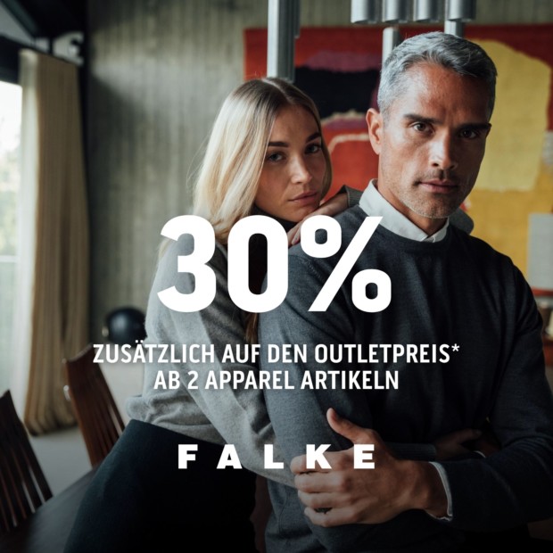 Falke 30% ab 2 Apparel Artikeln (A)