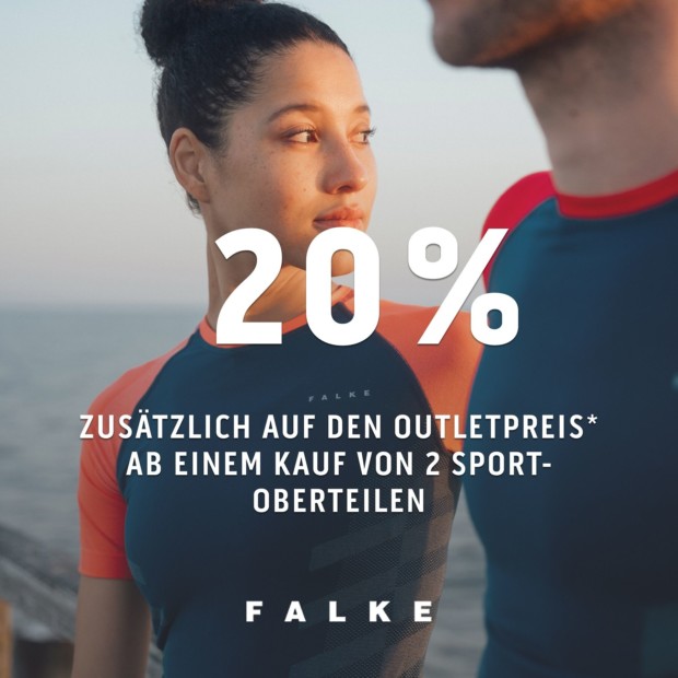 Falke 20% zusätzlich ab 2 Oberteile Sportsweek 1