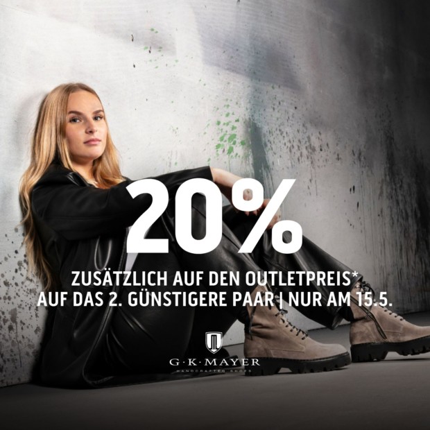 G.K. Mayer 20% auf das 2. günstigere Paar - LNS (A)