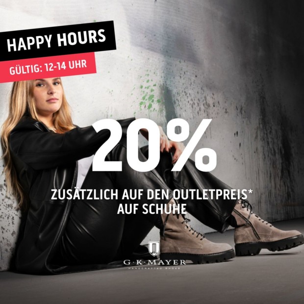 G.K. Mayer 20% zusätzlich auf alles-Happy Hours (A)