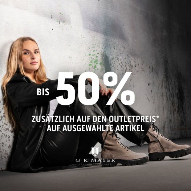 G.K. Mayer bis zu 50% zusätzlich auf ausgewählte Artikel - FS26 (A)